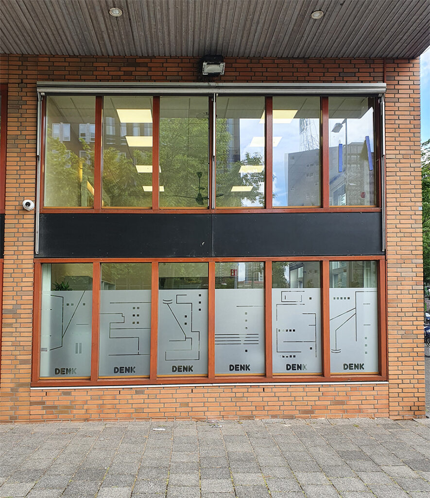 gevel reclame, freesletters, doosletters, edgefolie, folie, raambelettering