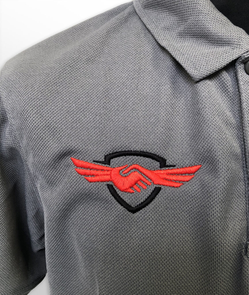Textiel, drukwerk, zeefdruk, borduren, flexdruk, bedrijfskleding, kleding
