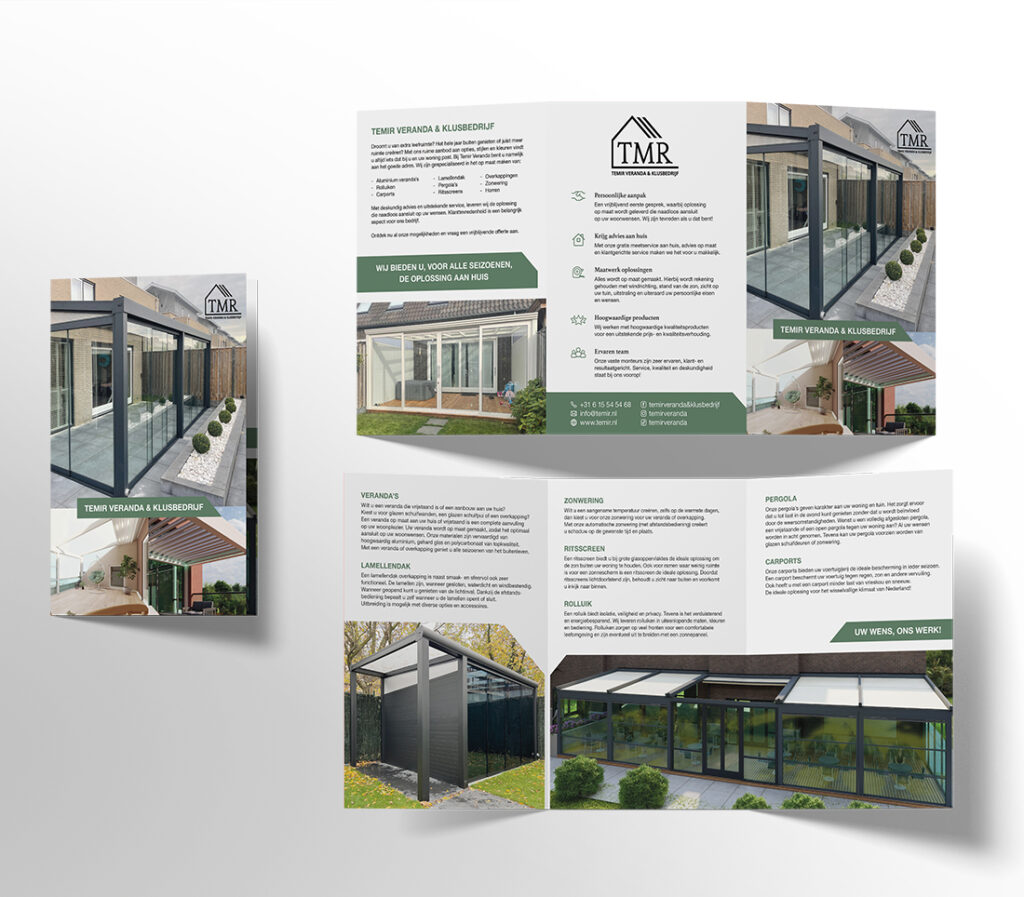 Visitekaart, drukwerk, flyer, relatiegeschenken